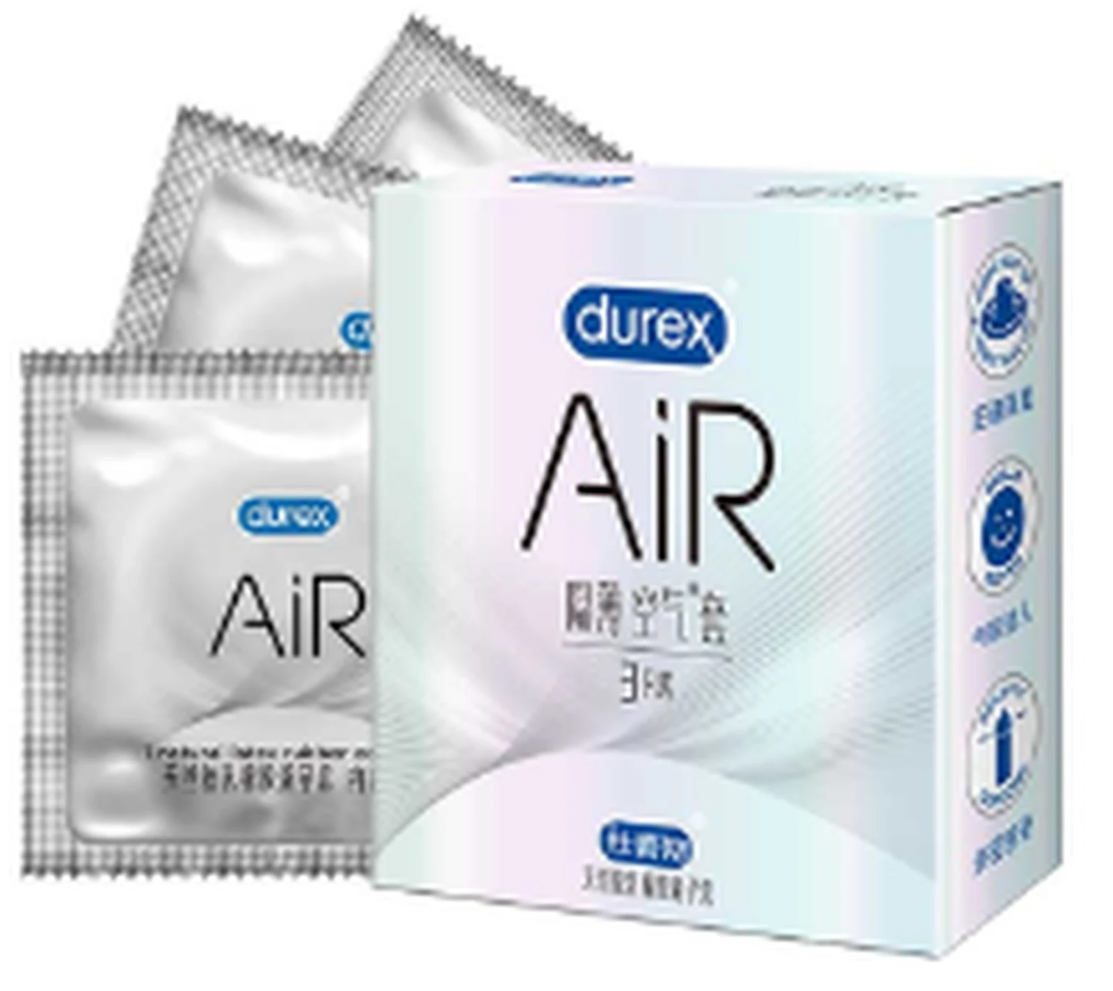 Durex Invisible Air Sleeves 3-pack