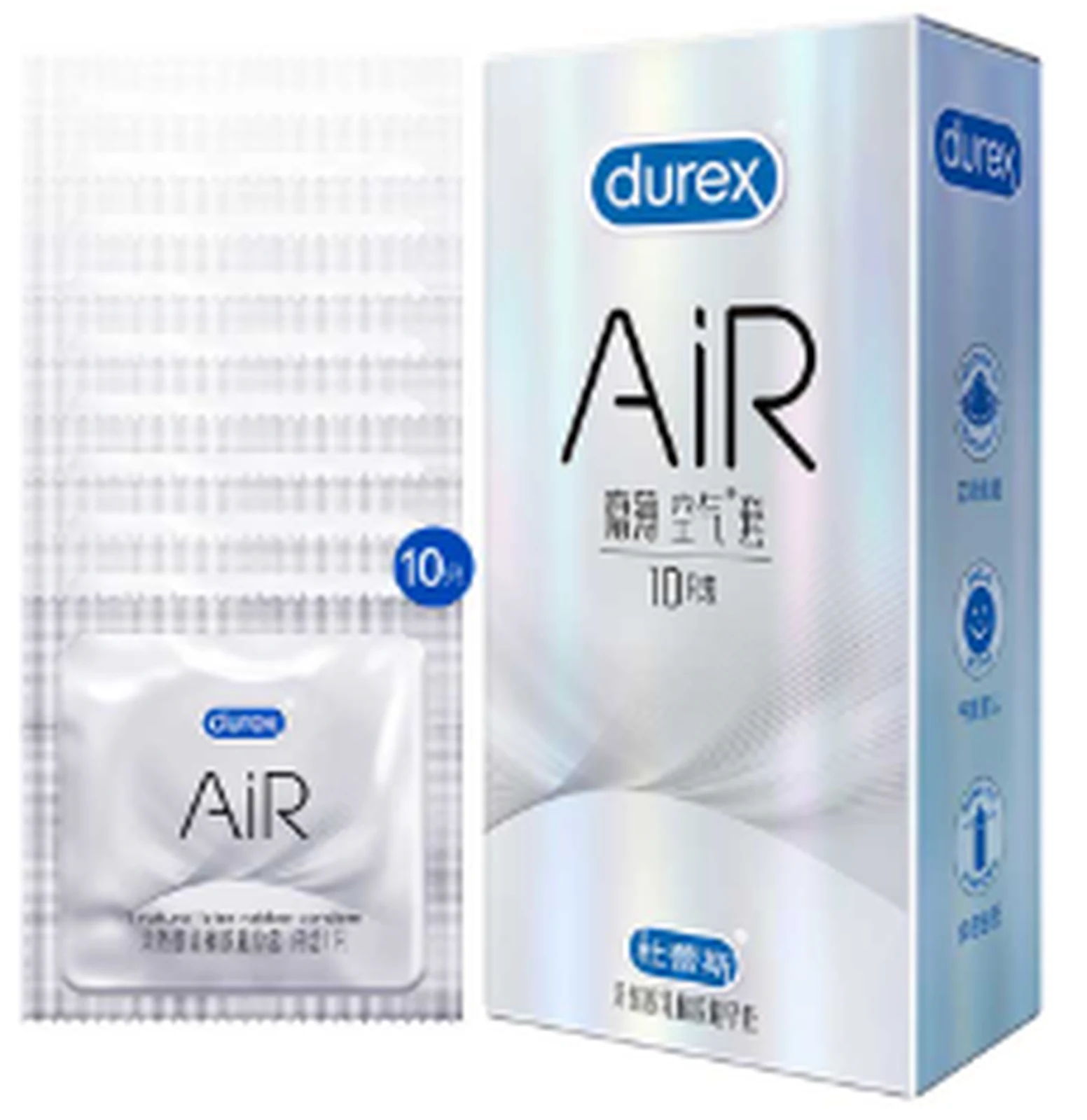 Durex Invisible Air Sleeves 10 pieces