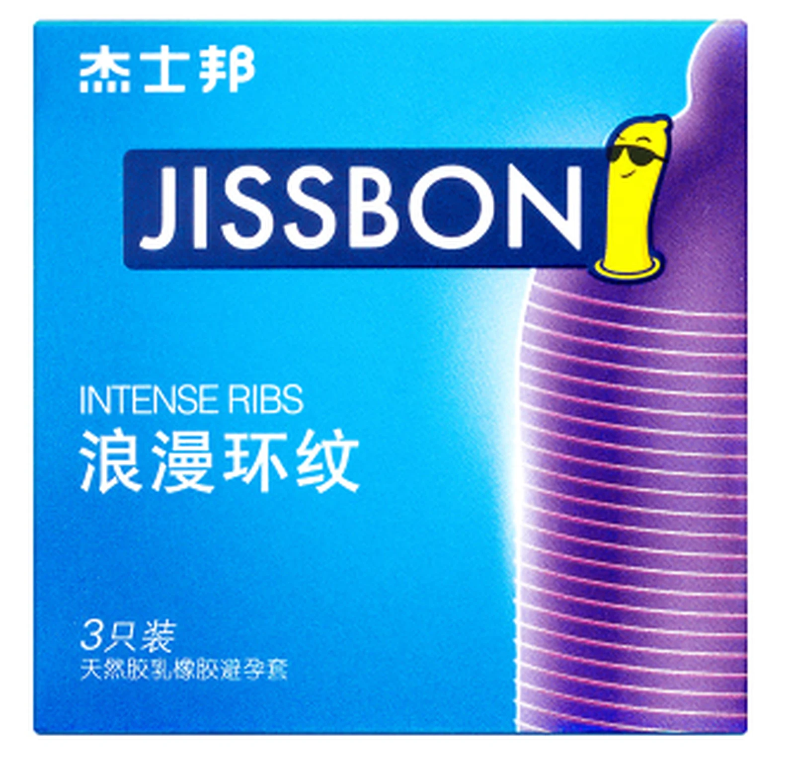 Jissbon Romantic Ring Pattern 3 Pack