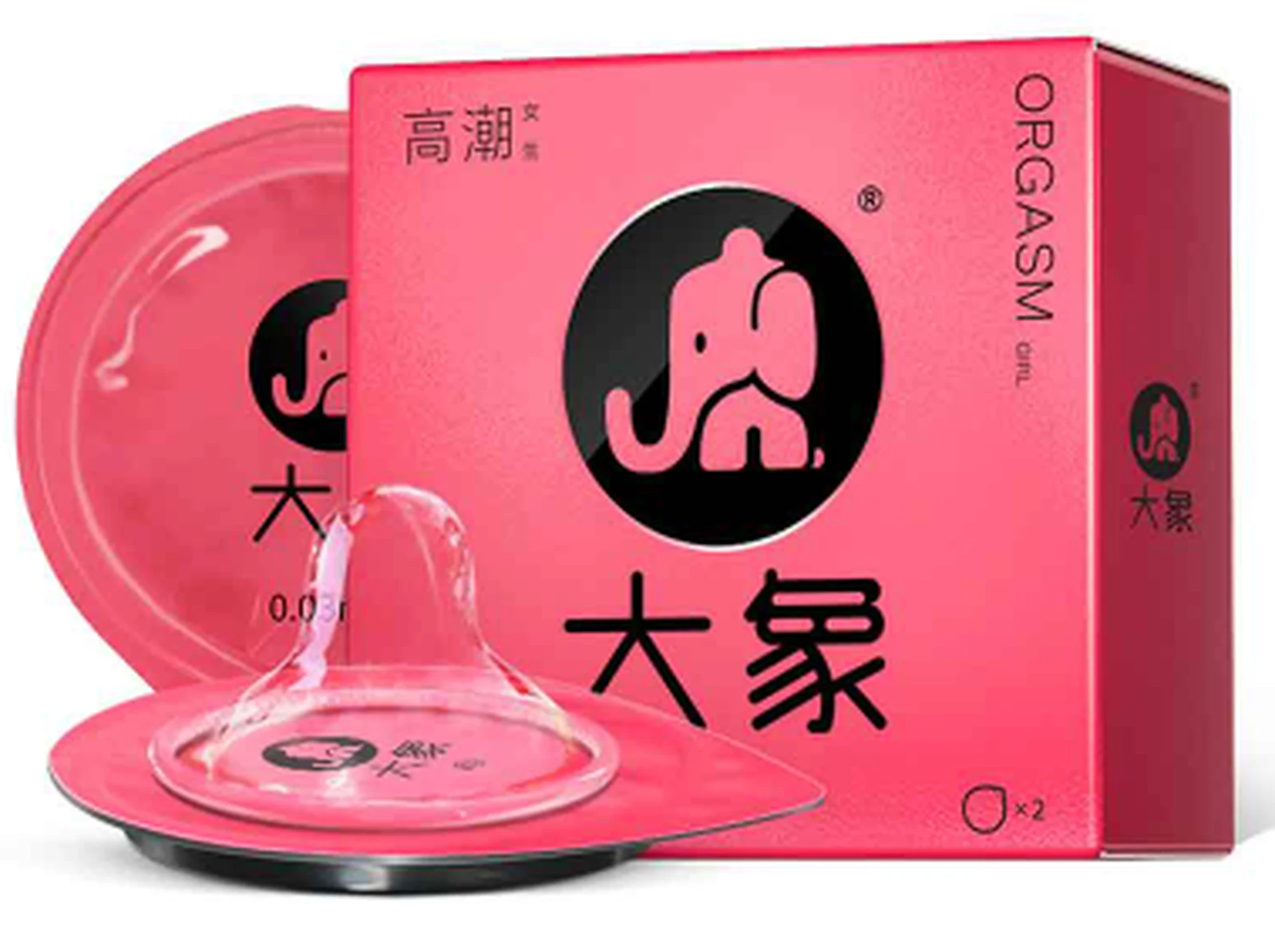 Elephant 003 Orgasm Girls Model 2 Pack