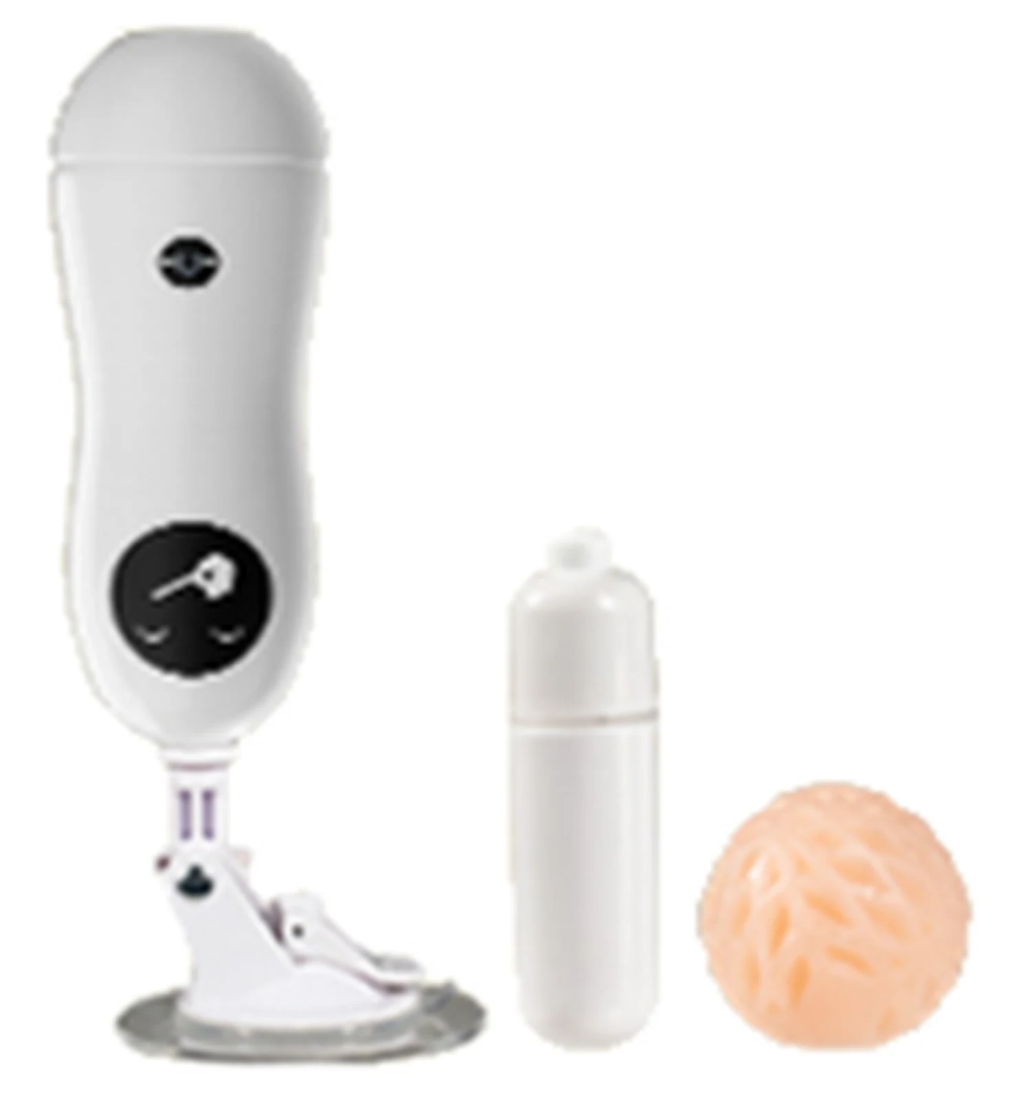 funny male masturbator Vibrating suction cup