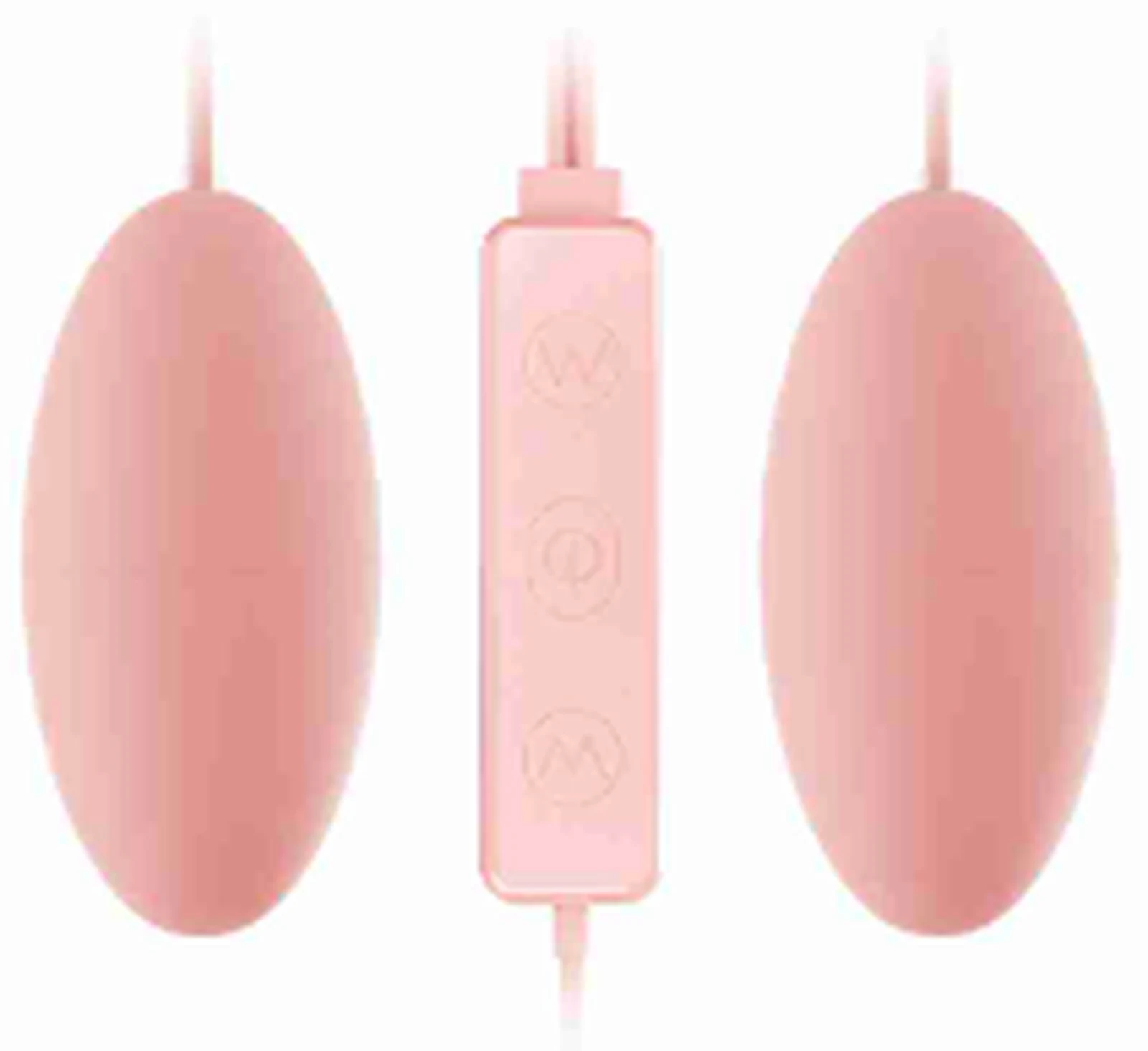 Rolex Double Round Vibrator USB Style Pink