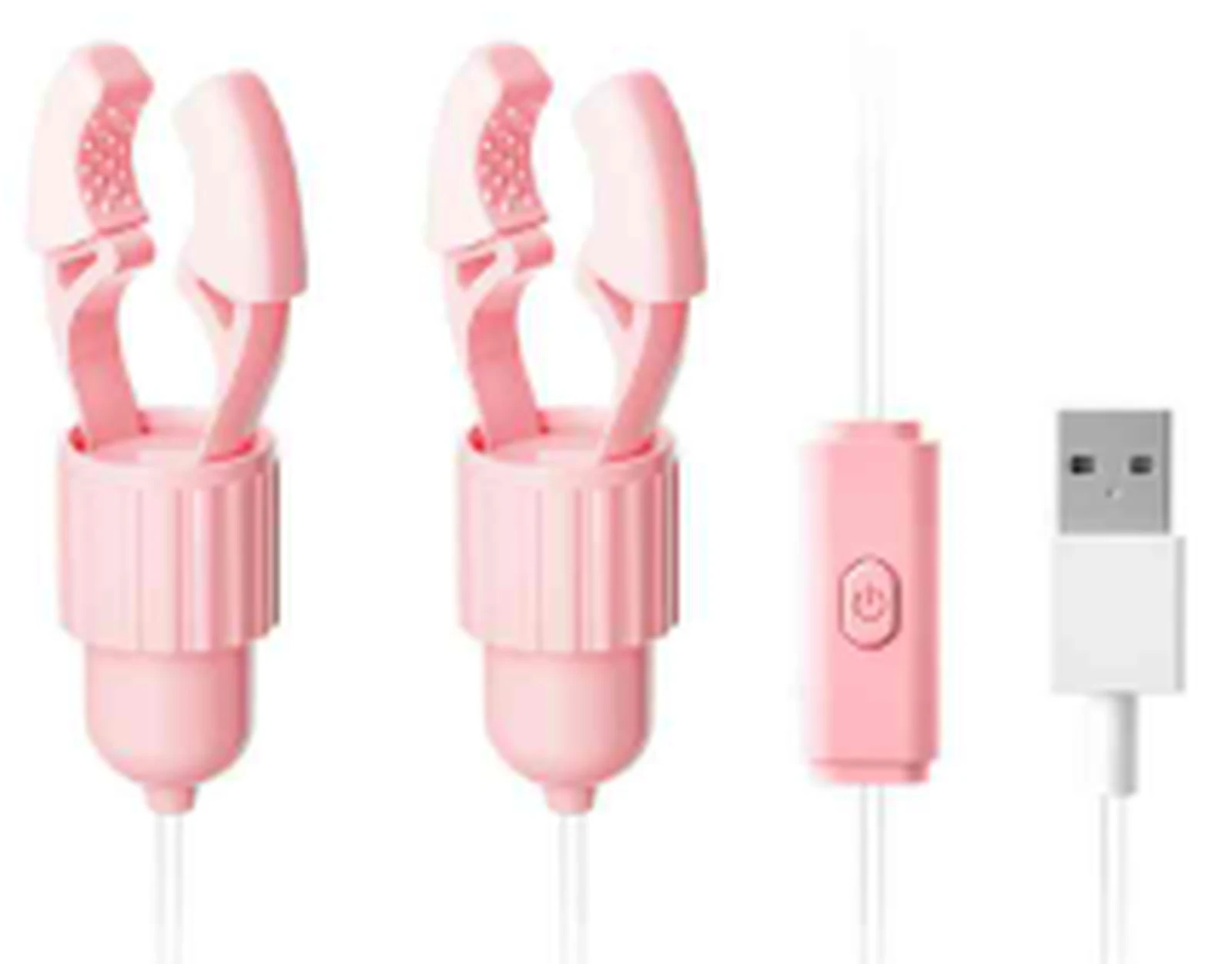 Laile 2340 Pink Dai Jade Rabbit Breast Clamp A
