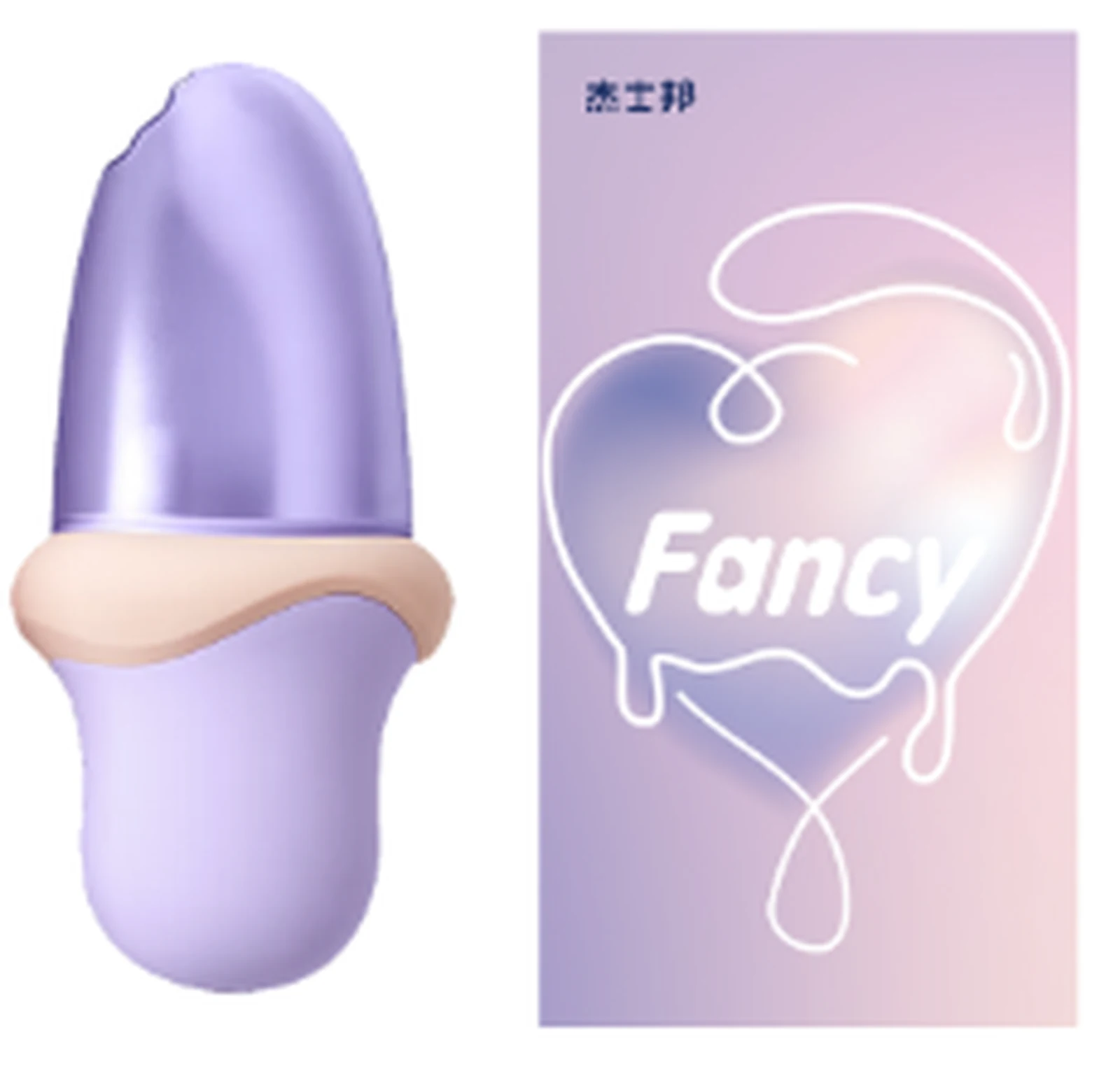 JissbonFancy Double Cream Vibrator