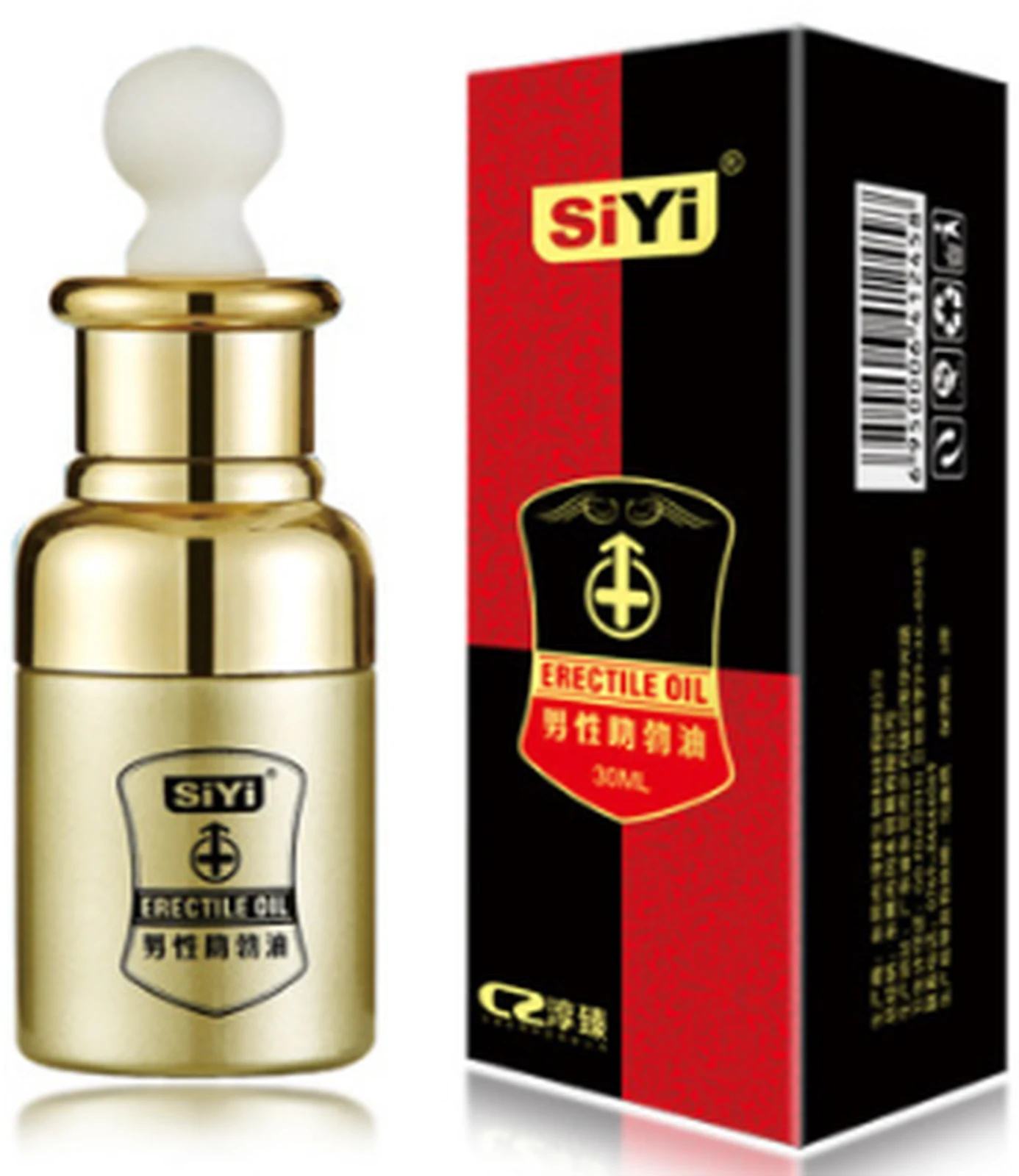 SIYI Men Erection Boosting Oil Gold Version