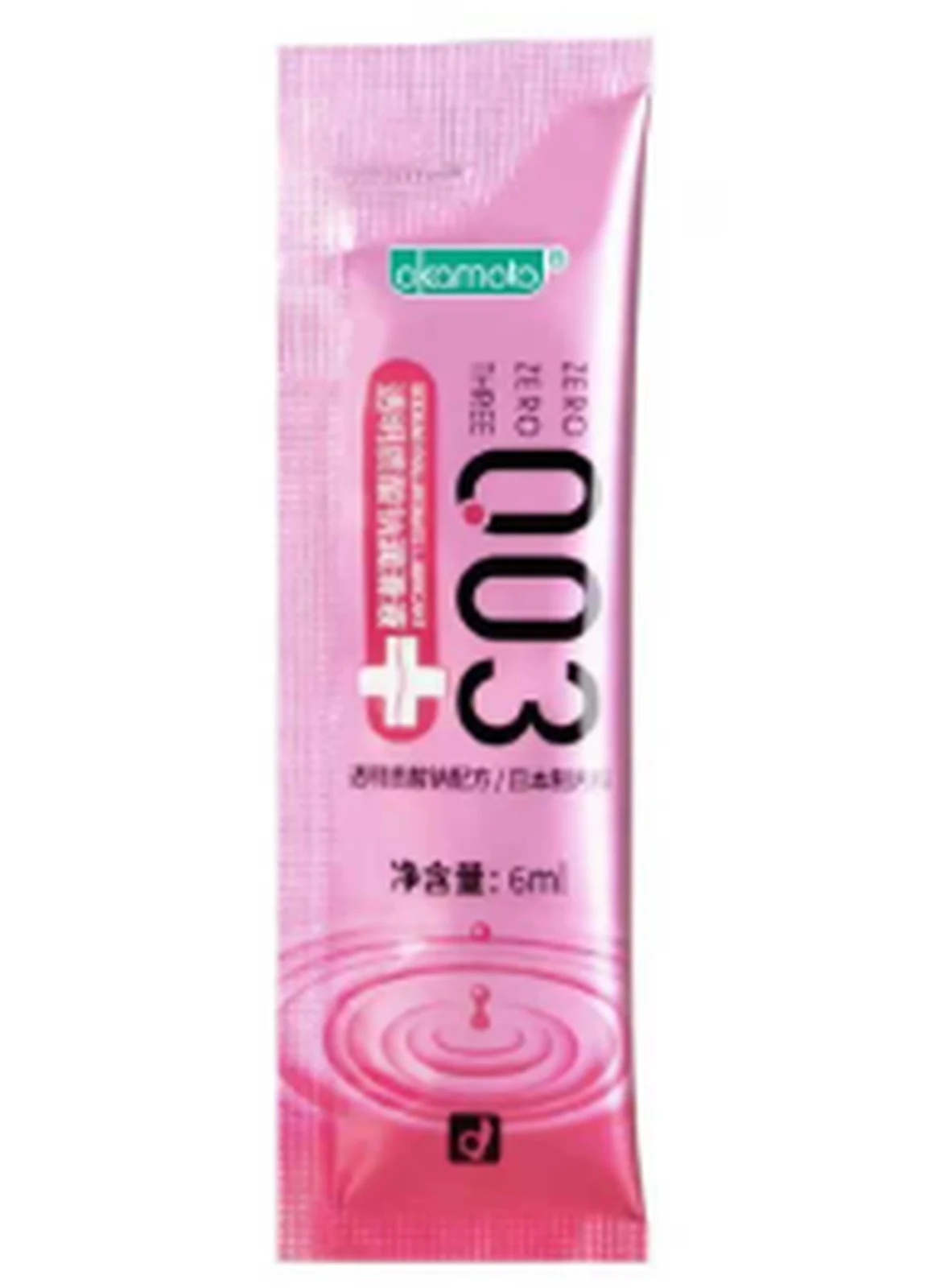 Okamoto 003 hyaluronic acid lubricant 6ml small vermicelli
