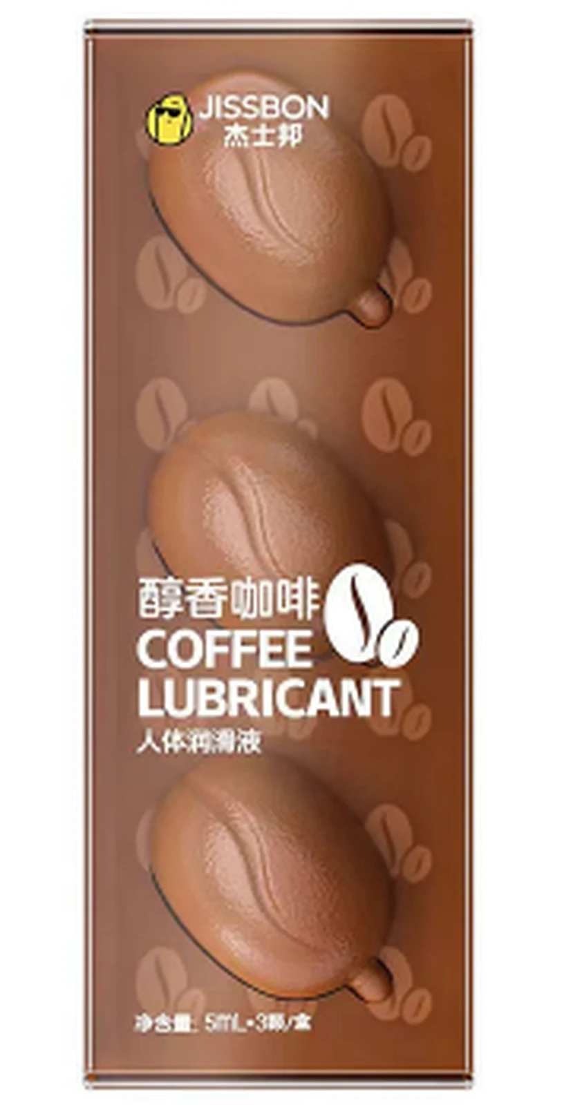 Jissbon Mellow Coffee Body Lubricant 5mL*3 capsules