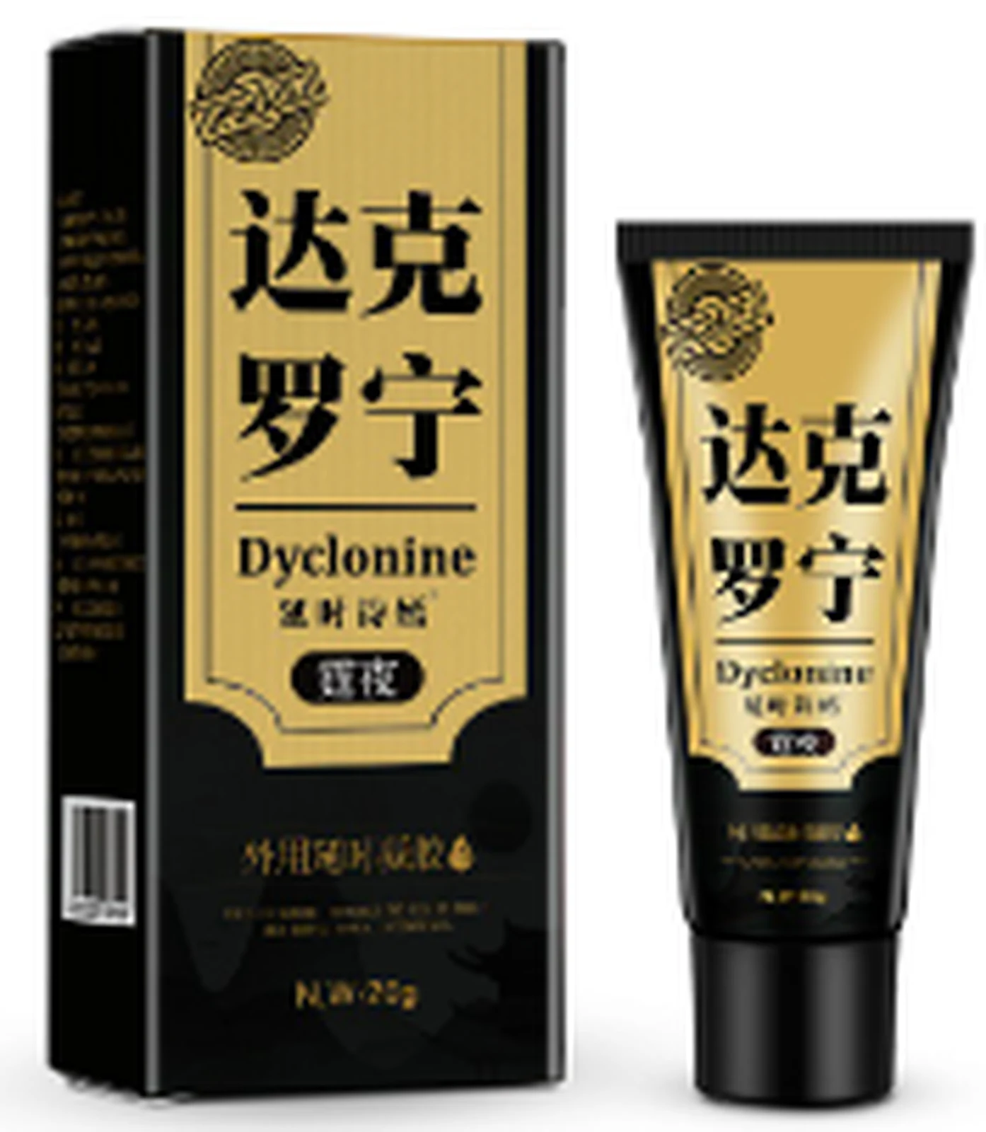 Tingye Dyclonine External Delay Gel Black Gold