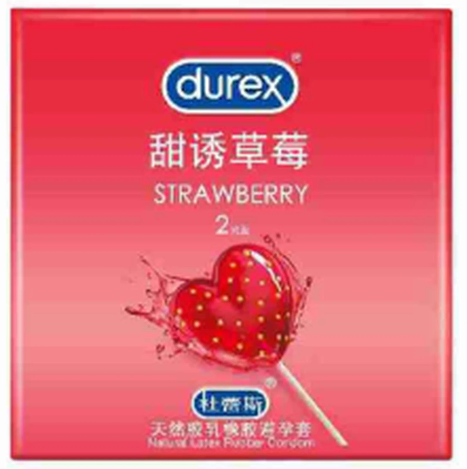 Durex Sweet Lure Strawberry 2-pack