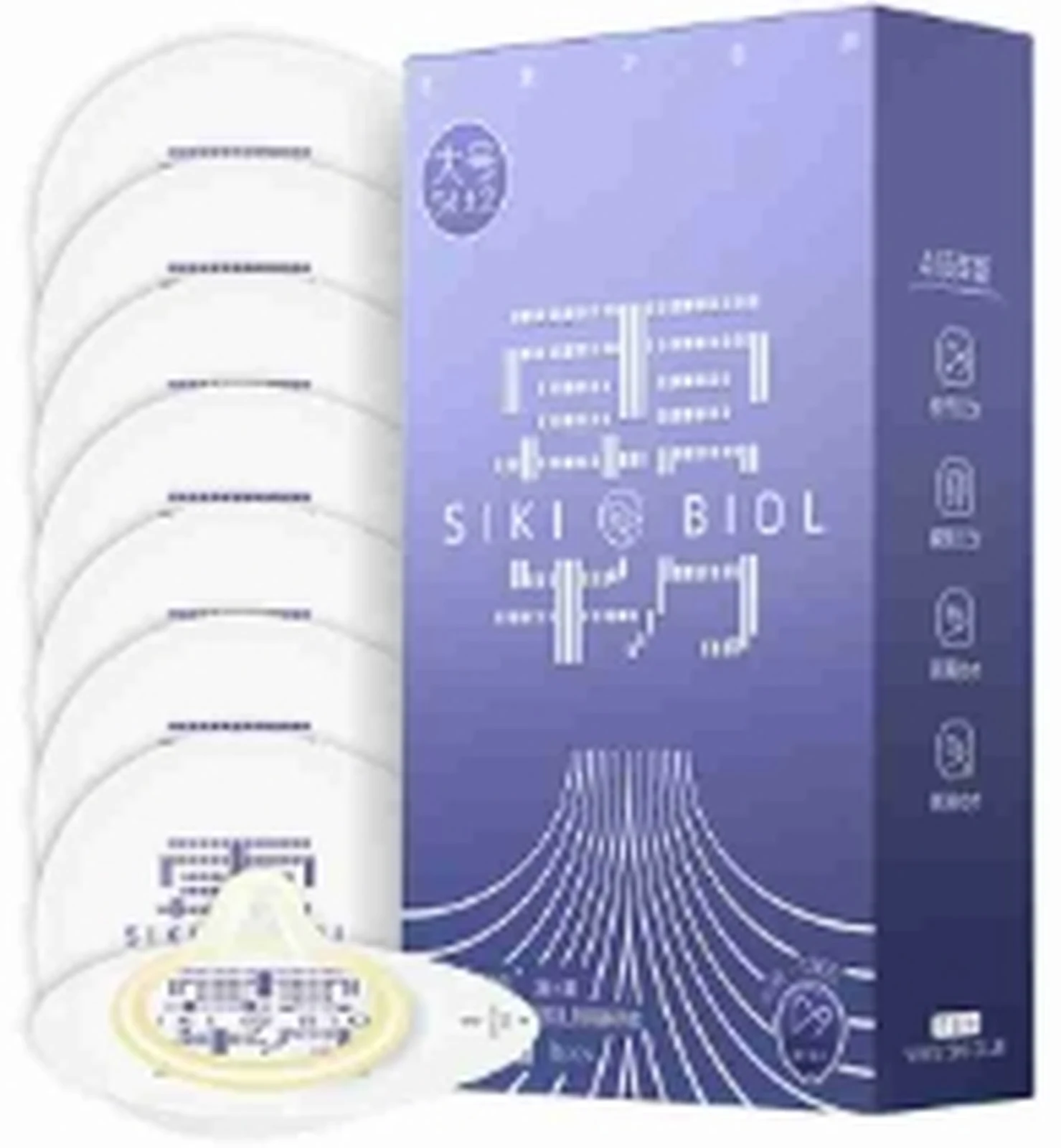 Privately stimulated hyaluronic acid Yongba 8 large size sets