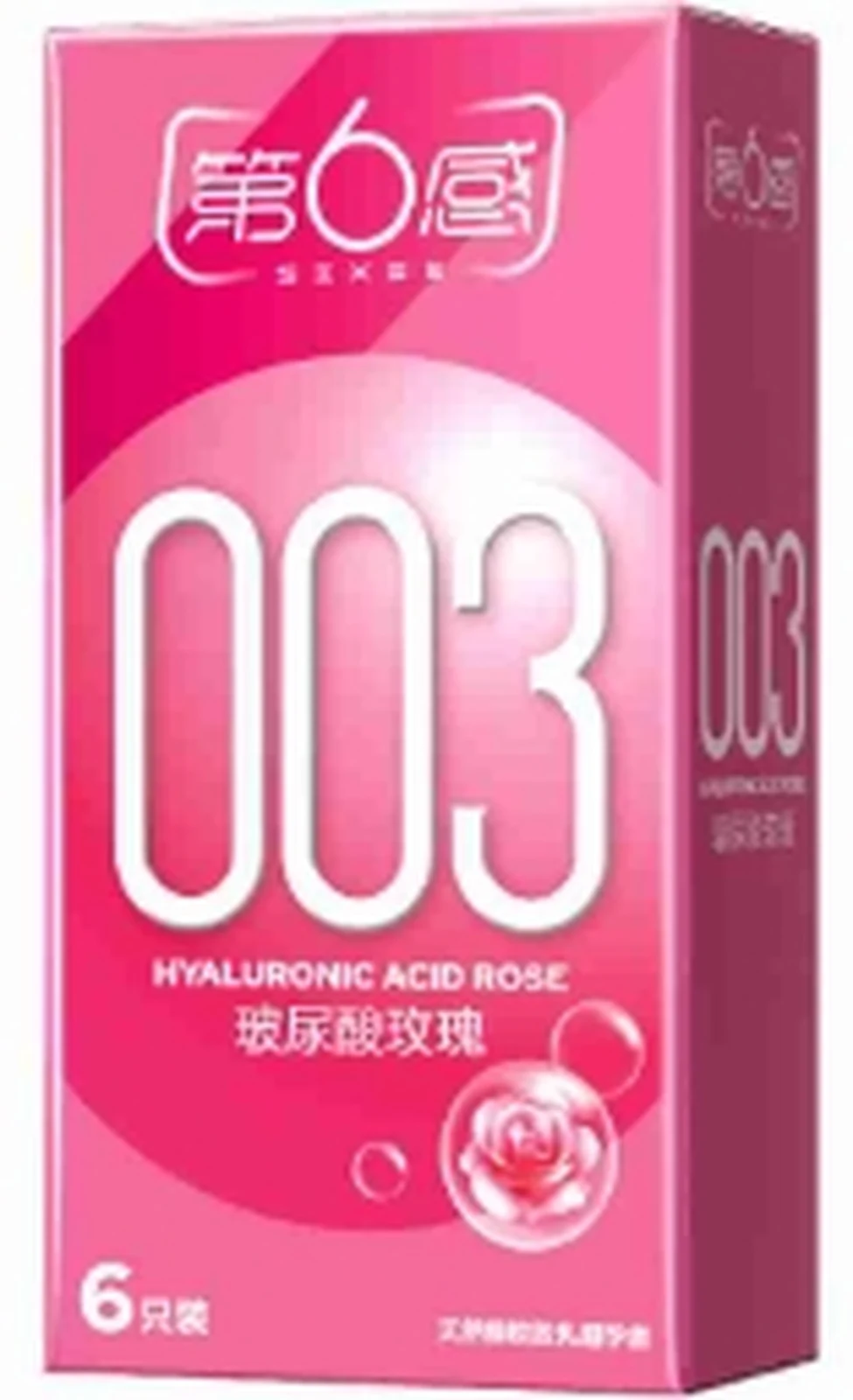 Sixth Sense 003 Hyaluronic Acid Rose 6 Pack