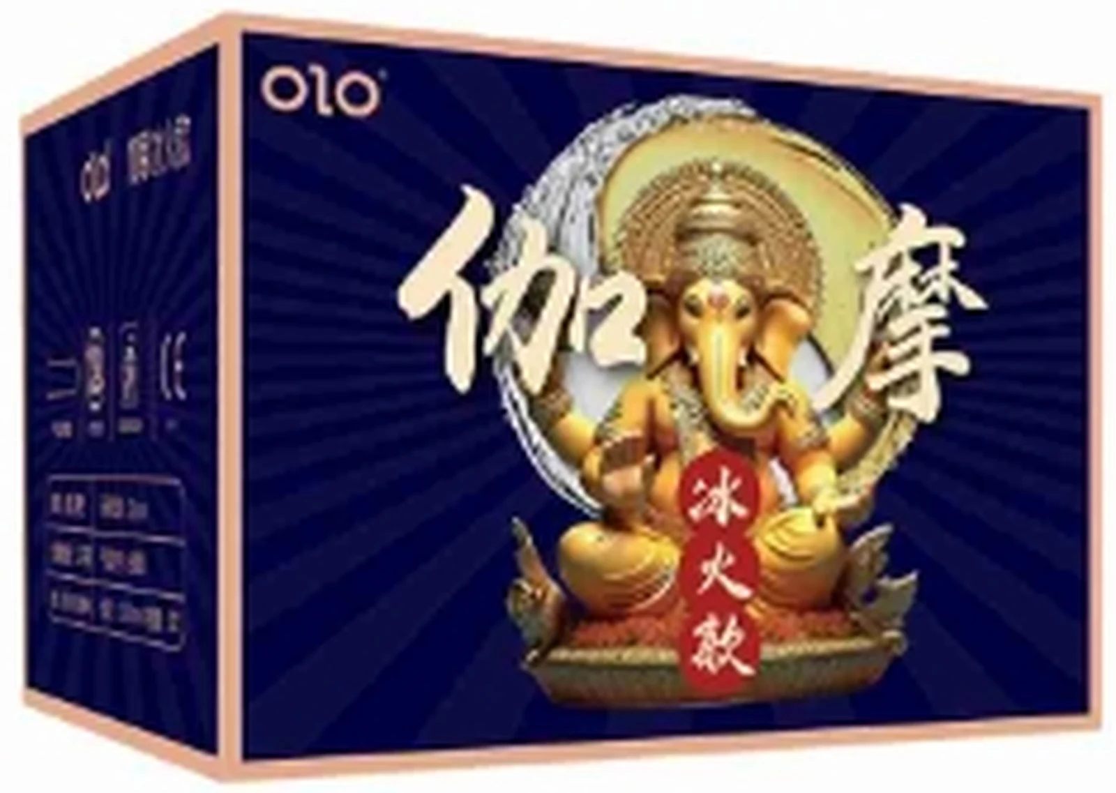OLO Gama Ice and Fire Style Blue 10 Pieces