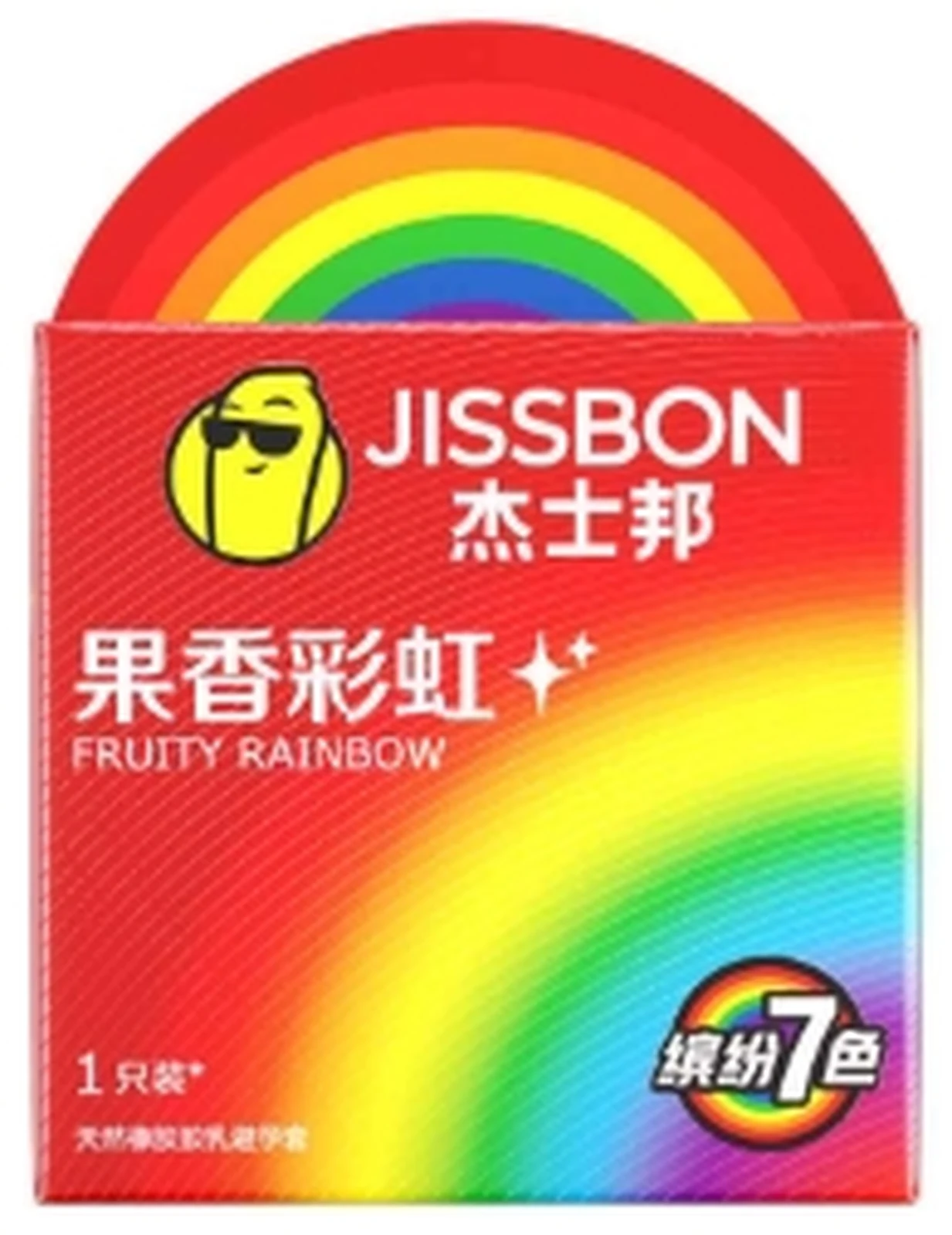 Jissbon fruity rainbow 1 pack