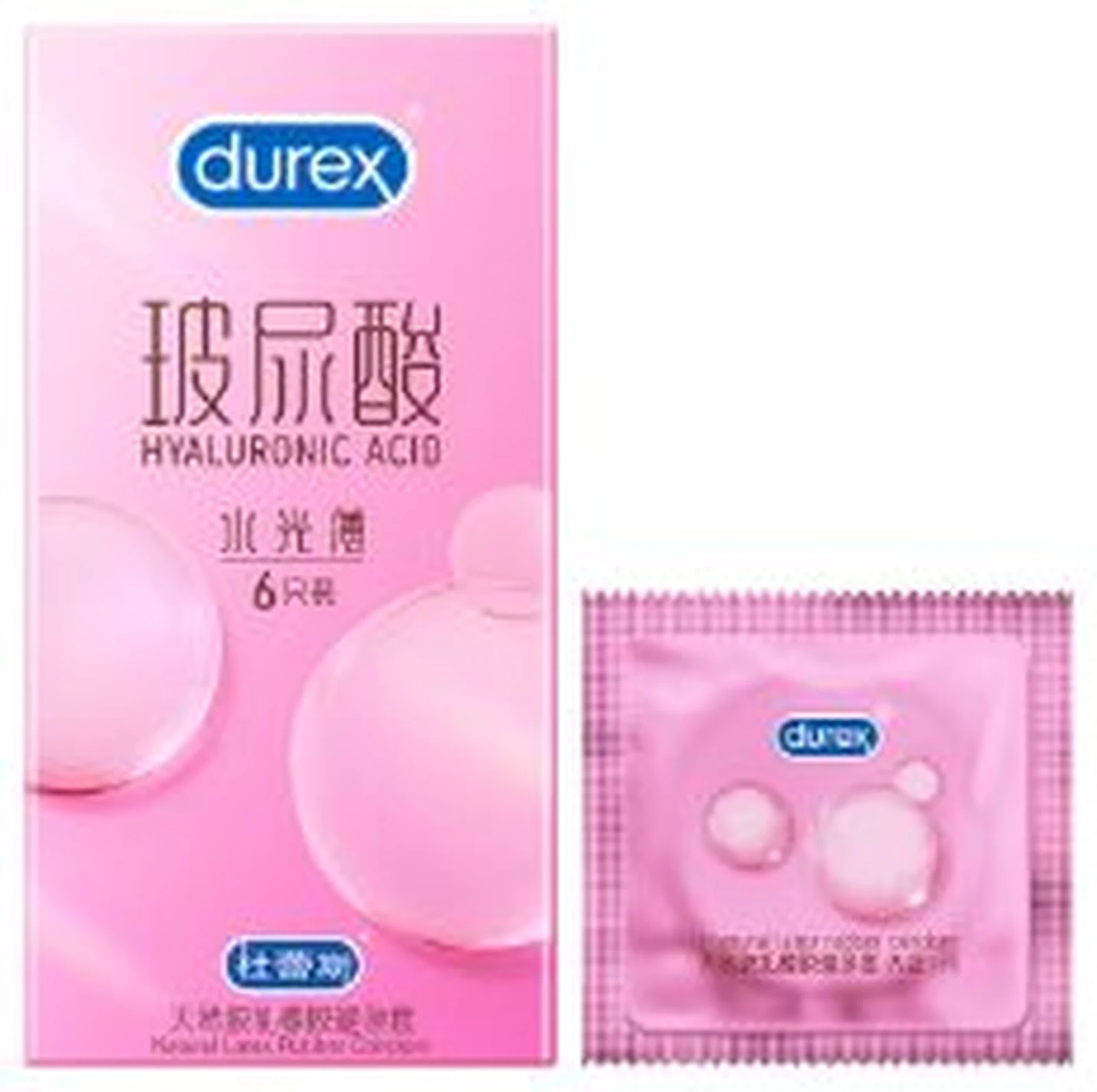 Durex hyaluronic acid hydrating thin 6 pack