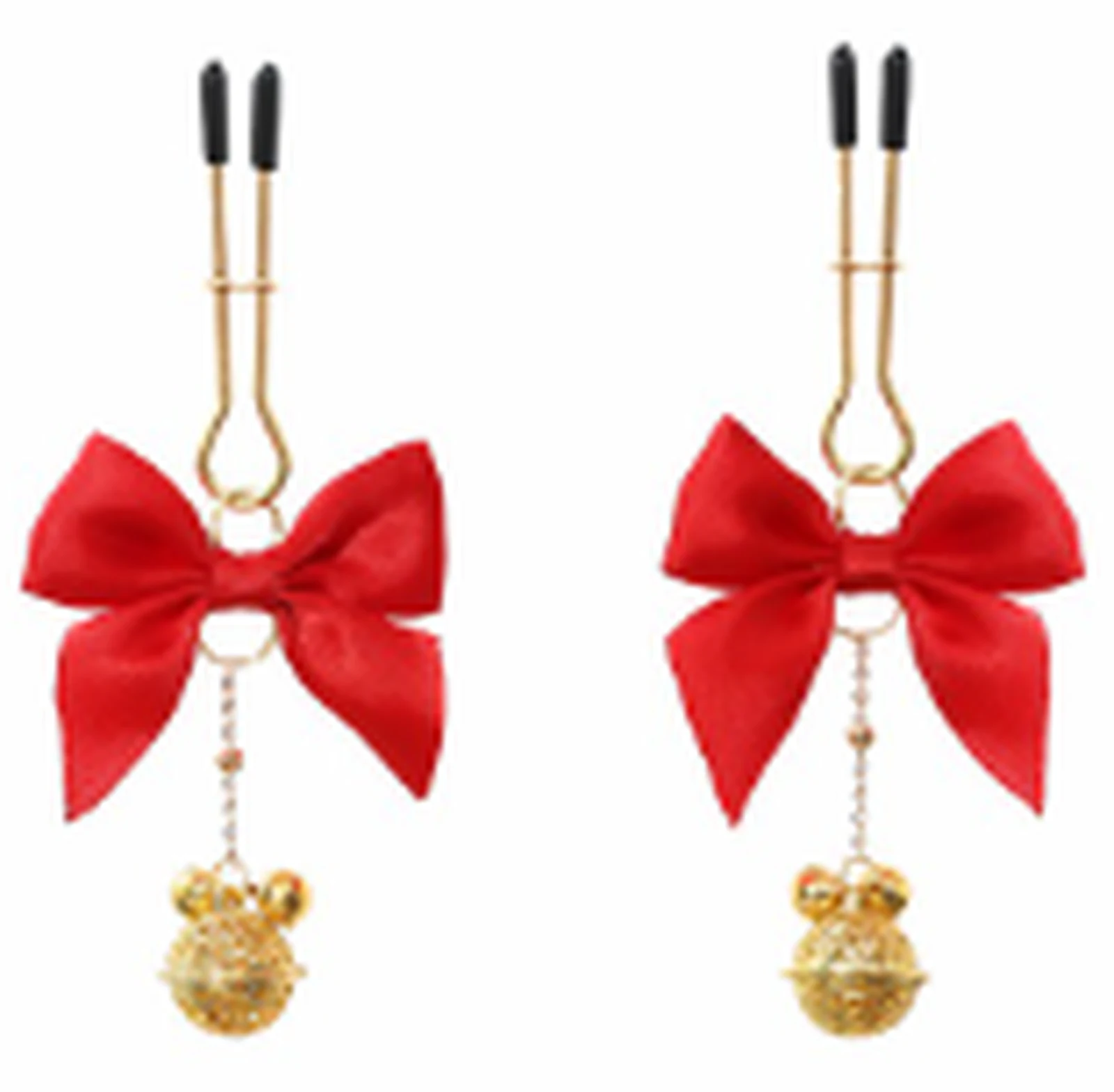 Feimu Breast Clip 7695 Red+Gold
