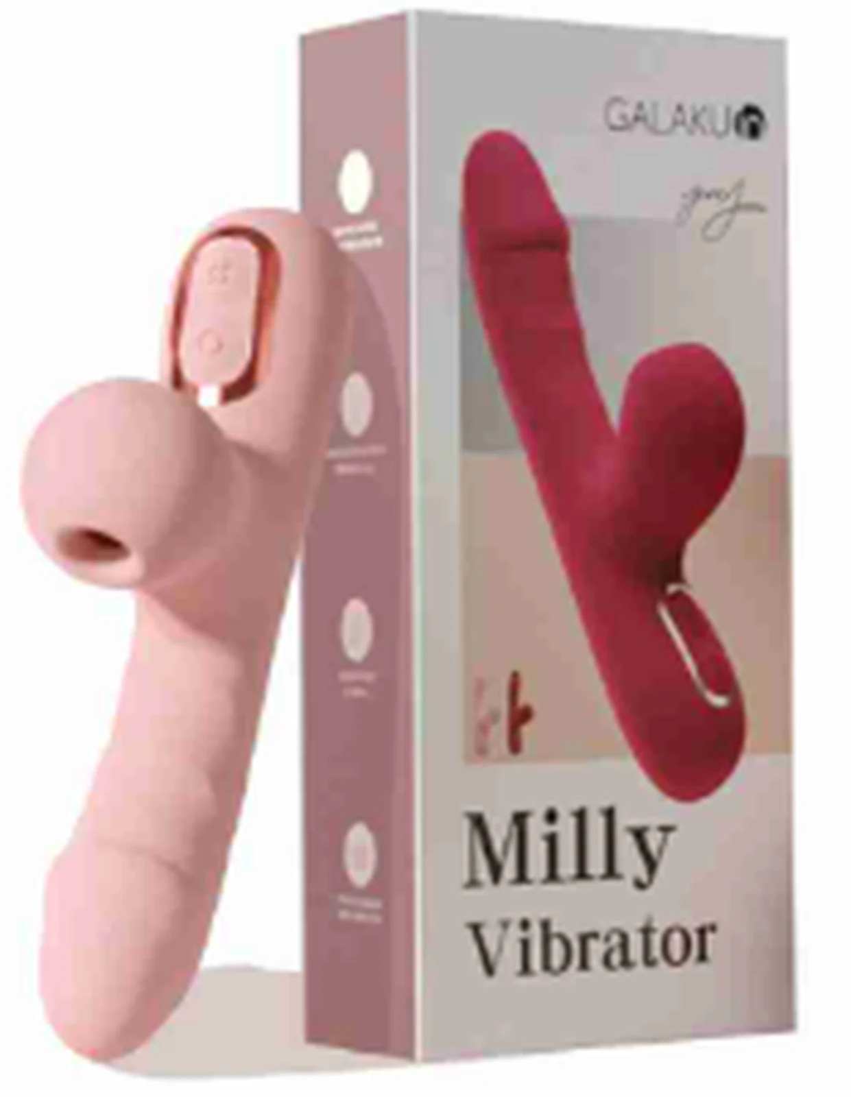 GLK Millie mini vibrator pink