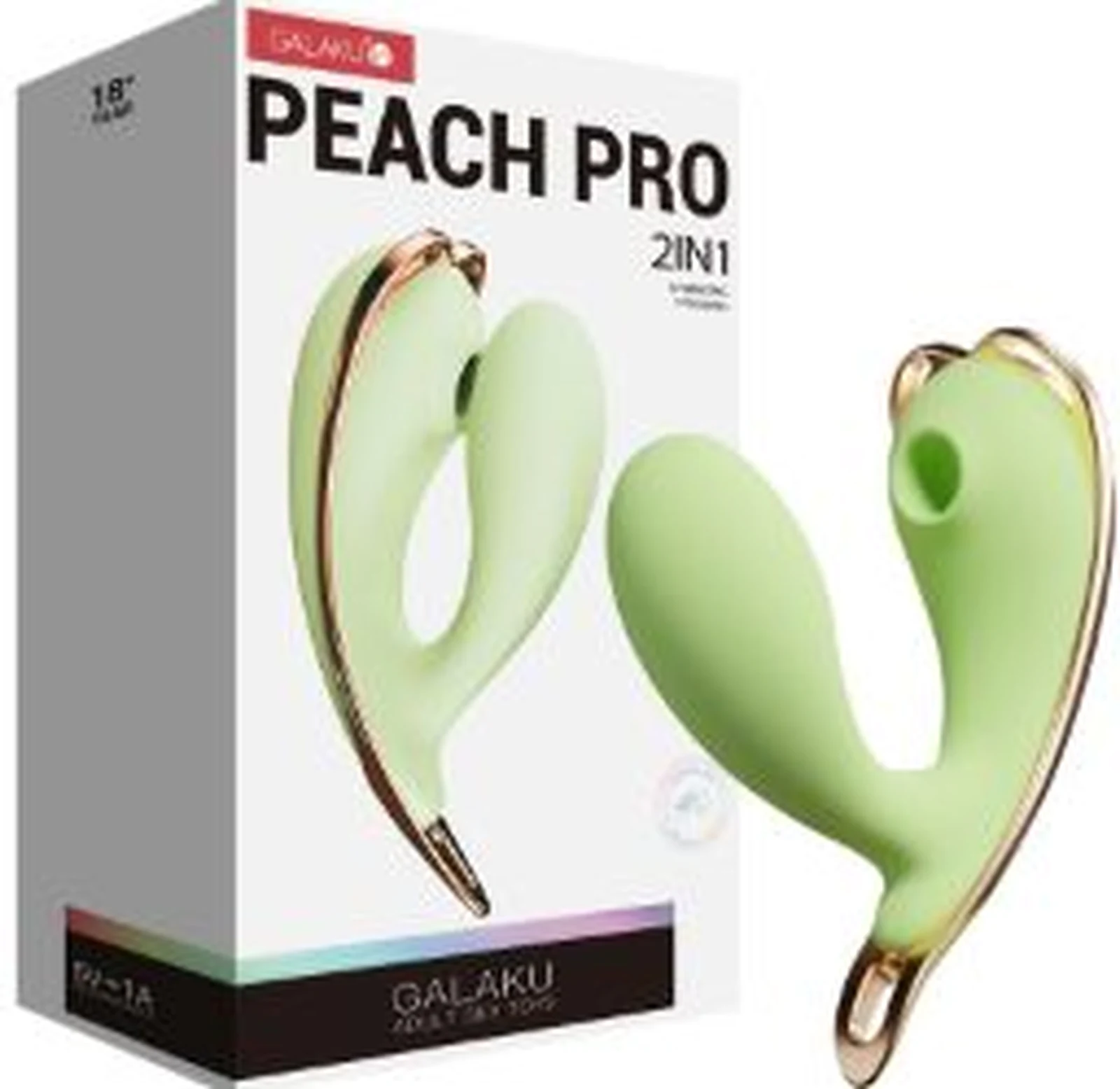 Galaku Heart Wear Pro Sucking Vibration AI Version Green