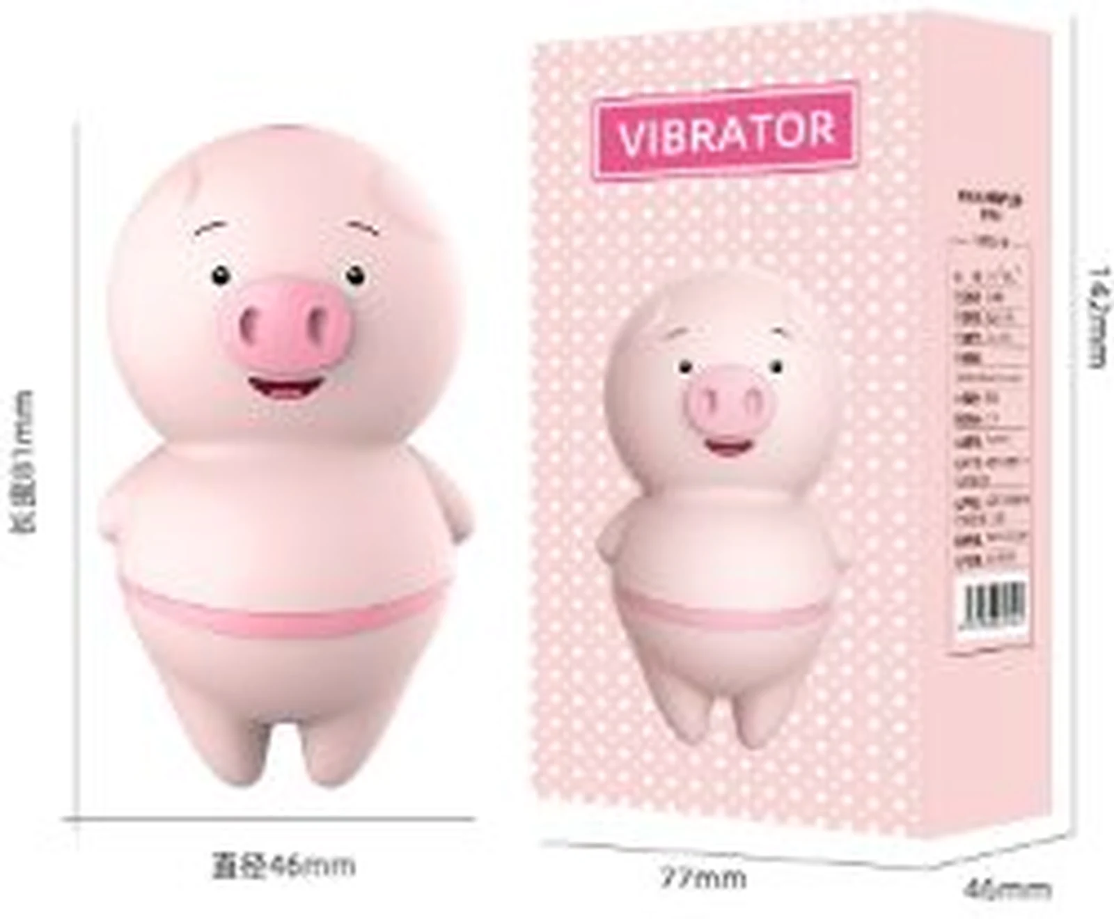 Laile tongue licking pig first generation rechargeable model