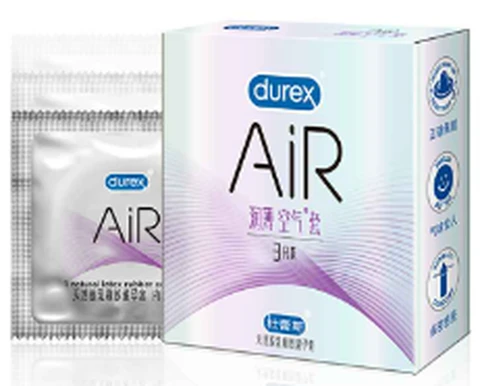 Durex AIR Moisturizing Air Sleeve 3 Pack