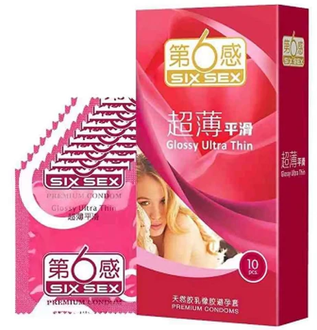 The Sixth Sense Ultra-thin and smooth 10 pack