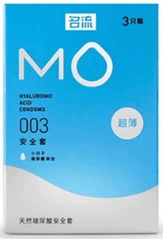 MingliuMO ultra-thin 003 hyaluronic acid 3 pieces, photo 1