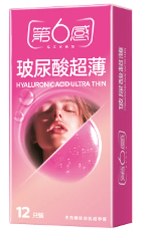 Sixth Sense Hyaluronic Acid Ultra-thin 12 pieces, photo 1