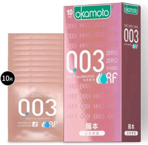 Okamoto 003 Fit-fitting and super smooth 10 pack, photo 1
