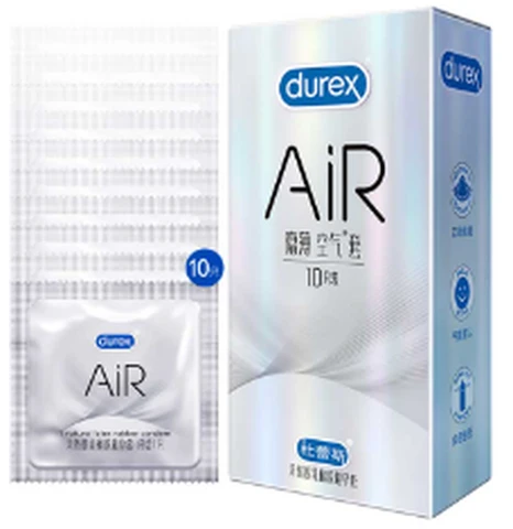 Durex Invisible Air Sleeves 10 pieces, photo 1