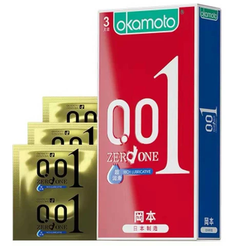 Okamoto 001 Super Lubricating 3 Pack, photo 1