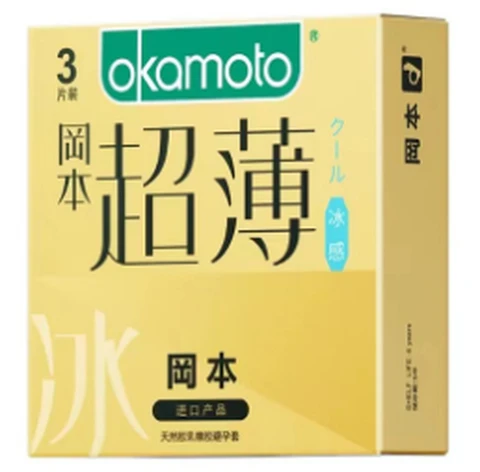 Okamoto ice ultra-thin 3-pack, photo 1