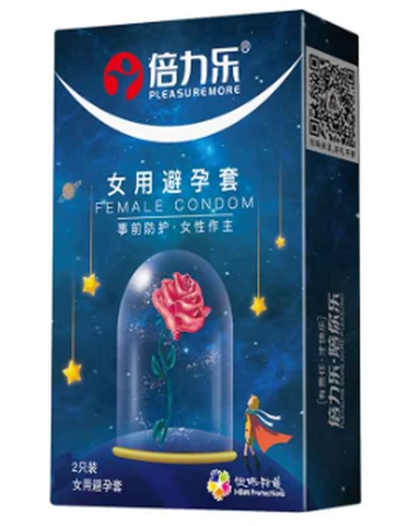 Belile Women's Condom 2 Pack, photo 1