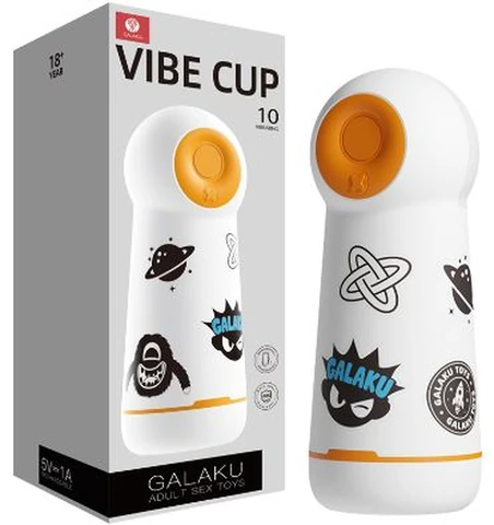Galaku trendy cup vibrating white AI version