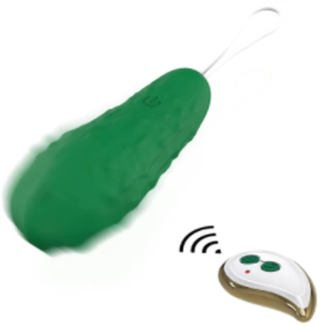 MD Cucumber Wireless Remote Control Vibration Heating Wearable Vibrator, photo 1