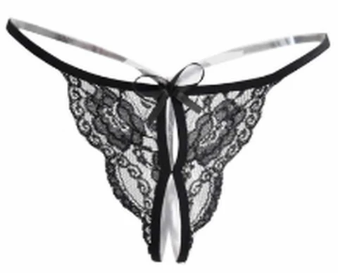 LZMZN1 black thong, photo 1