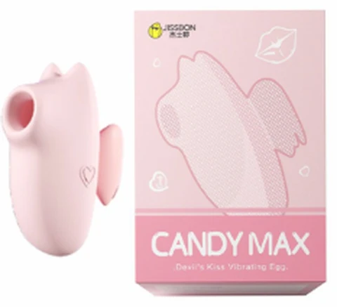 JissbonCandymax devil kiss sucking vibrator cream powder, photo 1