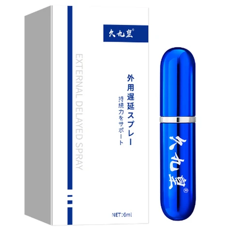Jiujiuhuang 6ml Small blue bottle spray, photo 1