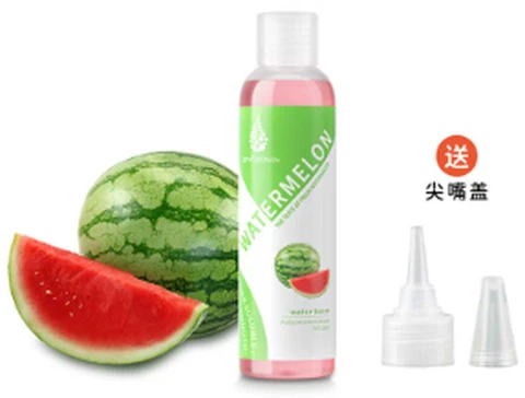 AWK watermelon fruity lubricant 200ml with tip cap, photo 1