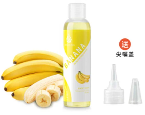 AWK banana fruity lubricant 200ml with tip cap, photo 1