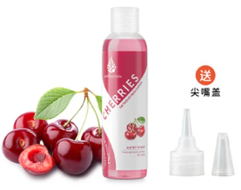 AWK cherry fruity lubricant 200ml with tip cap, photo 1