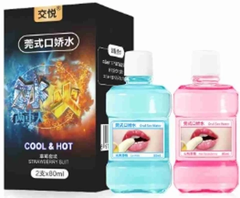 Jiaoyue Jiaojiao Water Strawberry Mint Set 80ml*2 bottles, photo 1