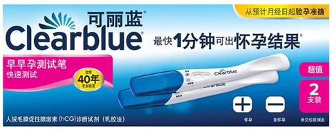 Clearblue pregnancy test pen 2 pack, photo 1