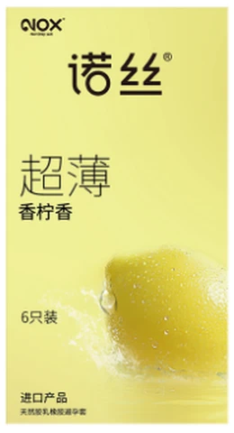 Nose Ultra-thin Lemon Scent 6 pieces, photo 1