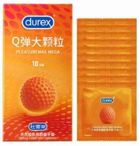 Durex Q bullet large particles 10 pieces, photo 1