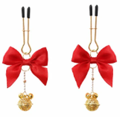Feimu Breast Clip 7695 Red+Gold, photo 1