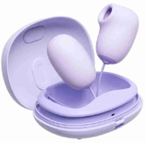 Mysterious seashell vibrating egg is extremely purple, photo 1