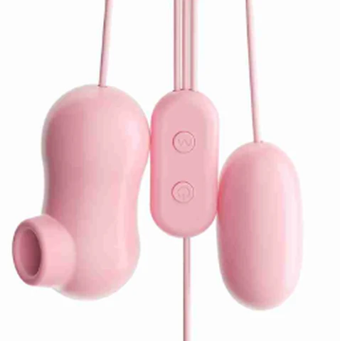 Miji Hi-tide Vibrator USB Direct Plug Double Jump Bag, photo 1