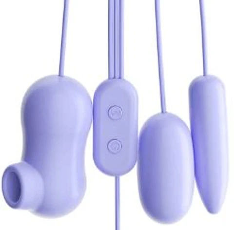 Mystery sucking tide vibrator USB direct plug three-jump box, photo 1