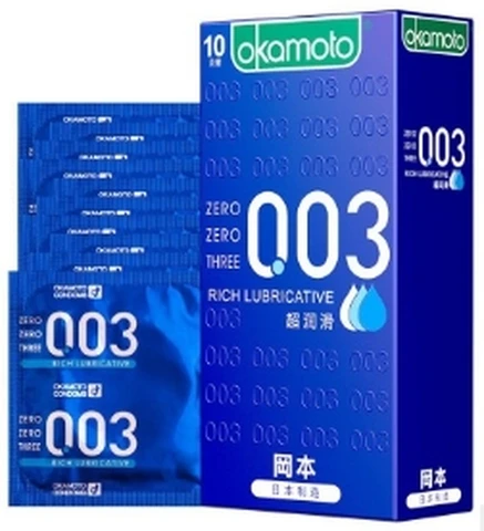 Okamoto 003 Super Lubricating 10 Tablets, photo 1